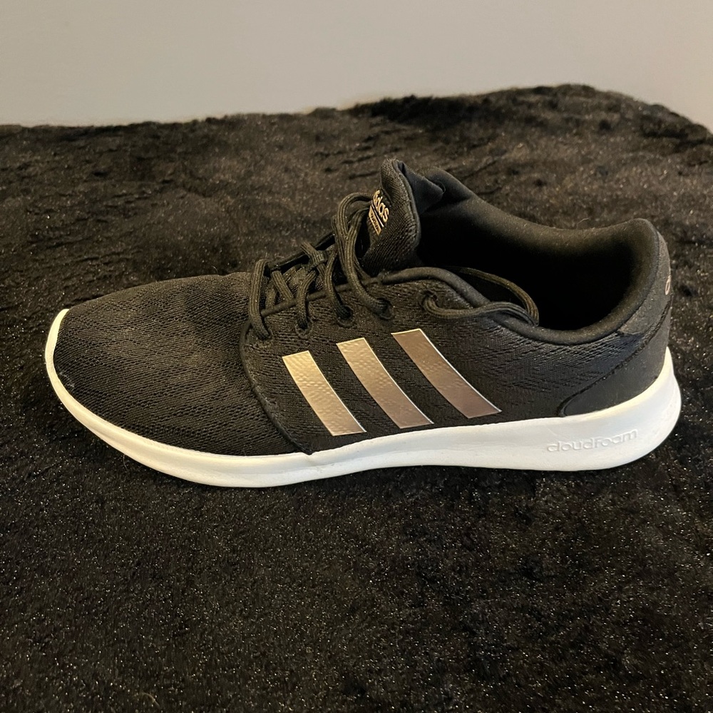 Adidas Cloudfoam Pure Shoes Black/Rose gold